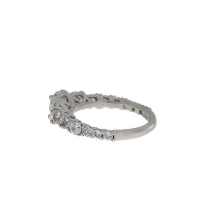 Cubic Zirconium CZ SS Bridal Sterling Silver