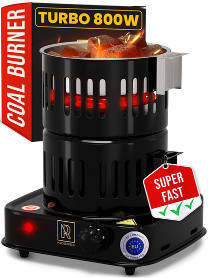 Premium Hookah Coal Burner   Black Burner for Hookah 800W – FIRE Tower