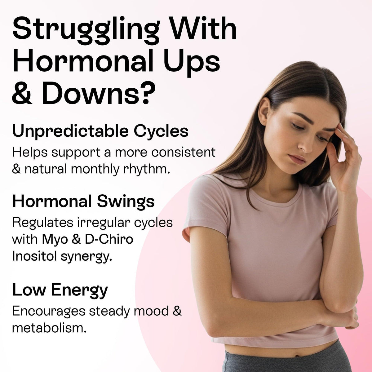Myo Inositol & D Chiro Inositol Powder   Inositol Powder Supplement for Women Hormone Balance & Healthy Ovarian Support   Myo Inositol 40:1 Blend Great Alternative to Capsules (12.91 oz)