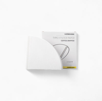 Natural V60 Sector-Shaped Filter Papers