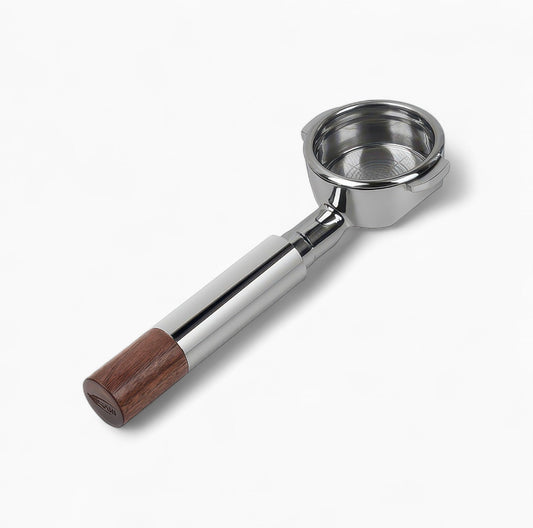 Openwork Bottomless Portafilter with High Extraction Basket