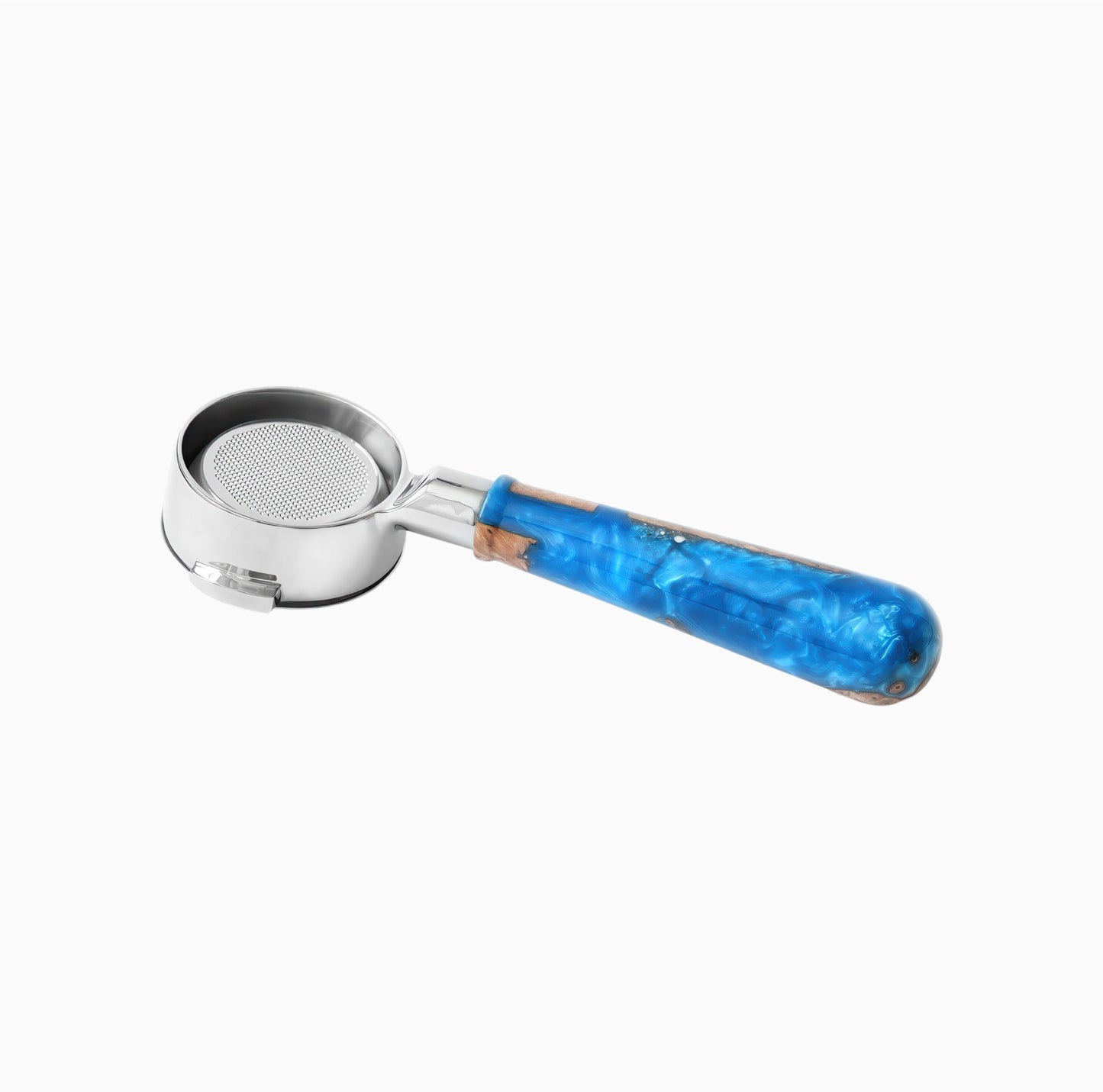 Walnut & Resin Handle Bottomless Portafilter