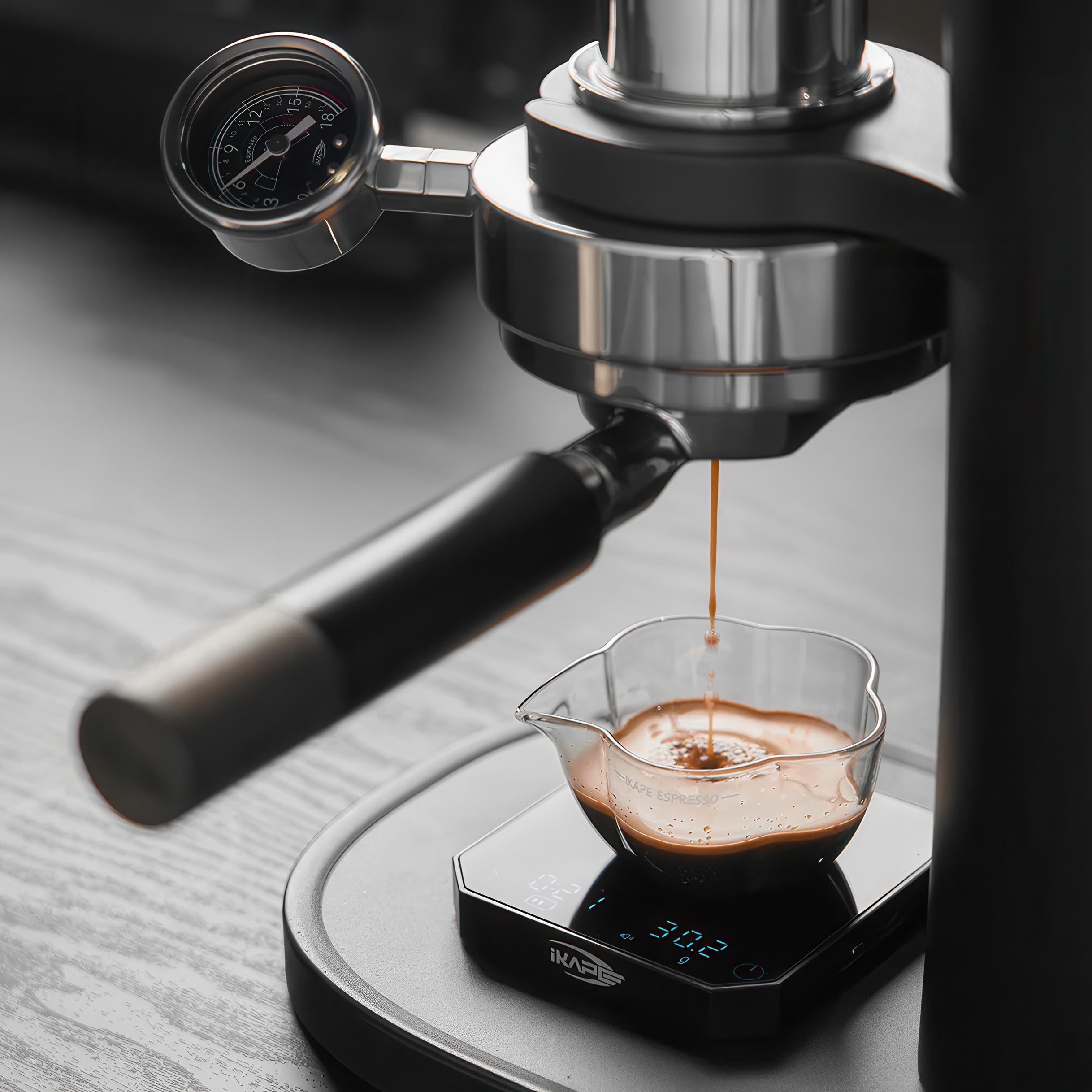 IKAPE Hand-Cranked Manual Coffee Machine Alkaid - Thumbnail 2