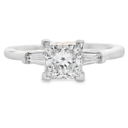 Genuine 1.12ct Lab Grown Diamond  10KT White Gold