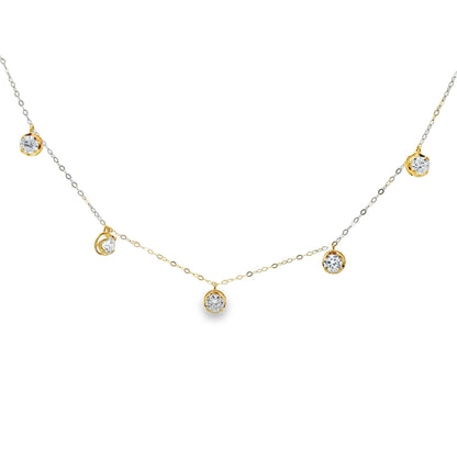 1.58ct Lab Grown Diamond Dia by yard 14KT Yellow Gold