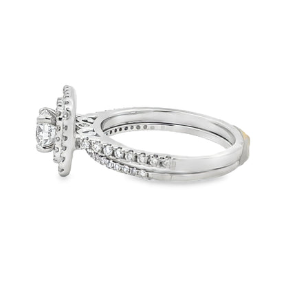 Lab Grown Diamond Fashion band rings 14KT White Gold