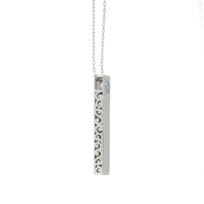 Blue Topaz Fashion Pendants Sterling Silver