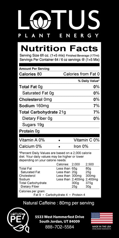Lotus White Energy Concentrate
