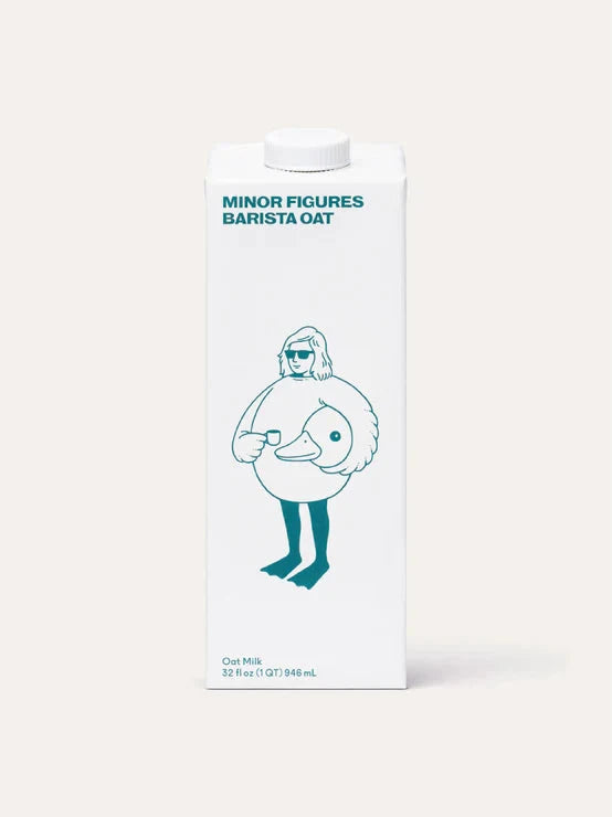 Minor Figures Barista Oat Milk - 4 cases of 6, 32oz cartons (24 total)