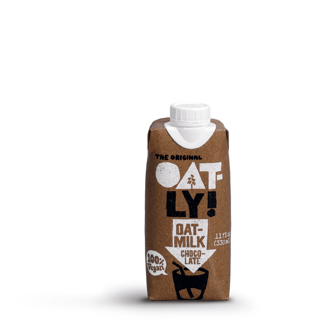Oatly Chocolate Oatmilk, Single-Serve 11oz Cartons