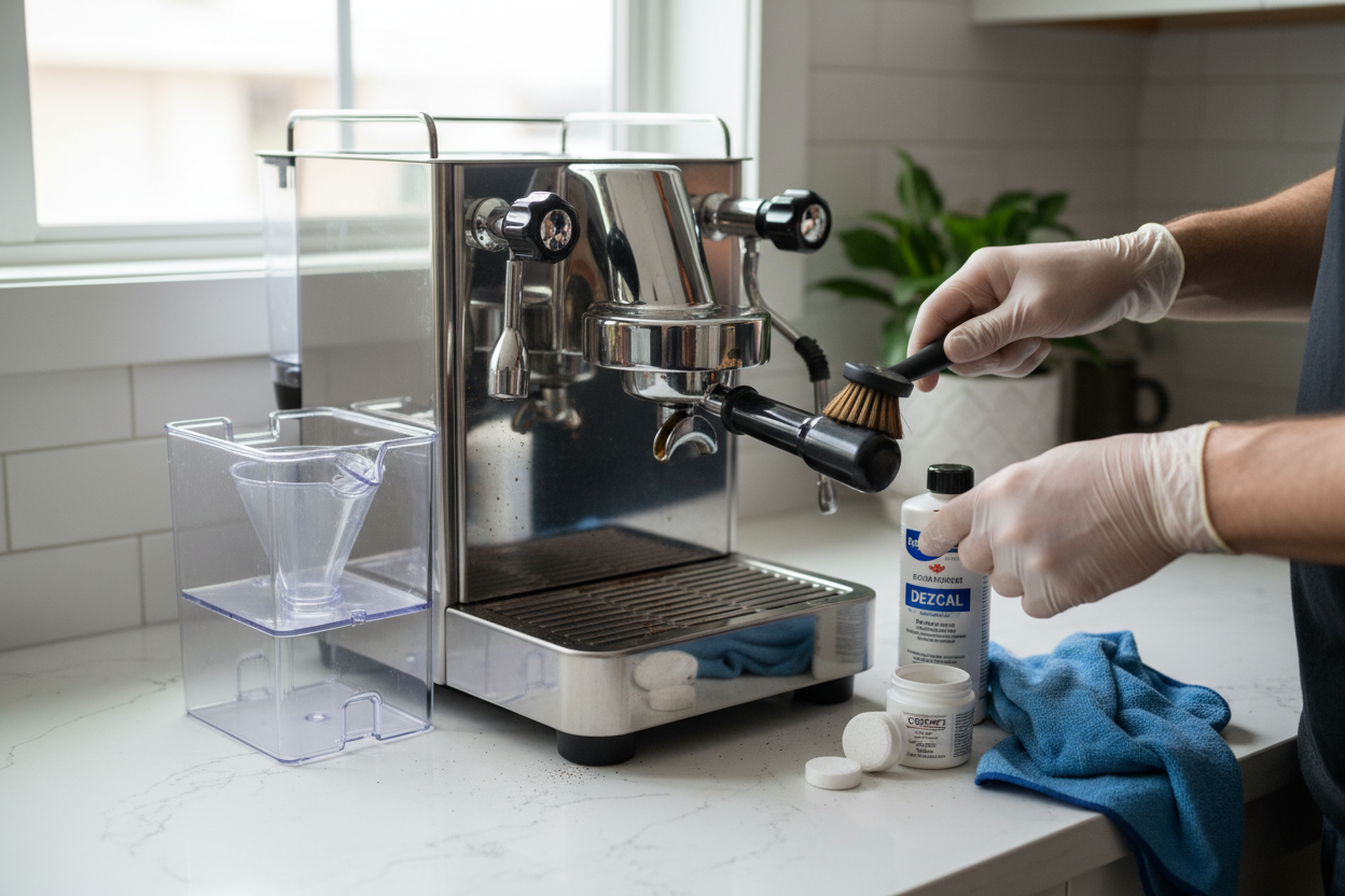 Annual Espresso Machine Maintenance Plan