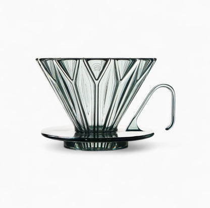 Diamond Pattern Prisma Pour Over Coffee Dripper