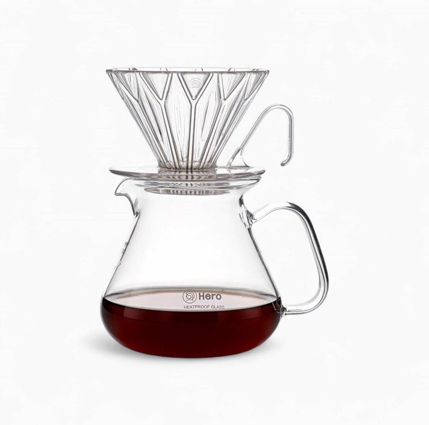 Diamond Pattern Prisma Pour Over Coffee Dripper