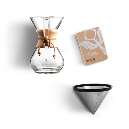 Chemex 6 Cup & Able Kone Filter Kit
