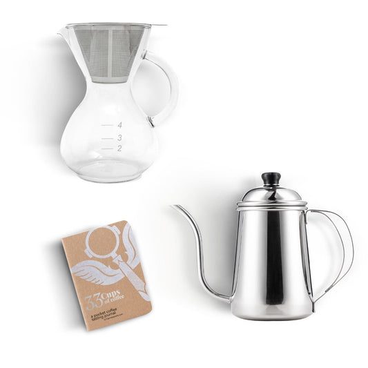 Yama Glass Drip Pot Kit, 4 Cup